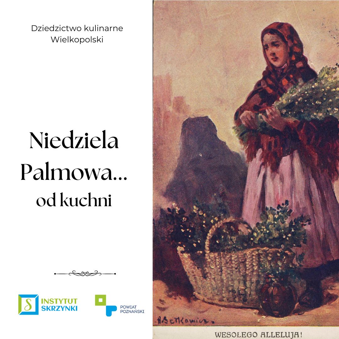 Zdjęcie Instytutu Skrzynki informujące o Niedzieli Palmowej