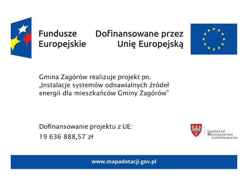 Instalacje systemów odnawialnych źródeł energii dla mieszkańców Gminy Zagórów