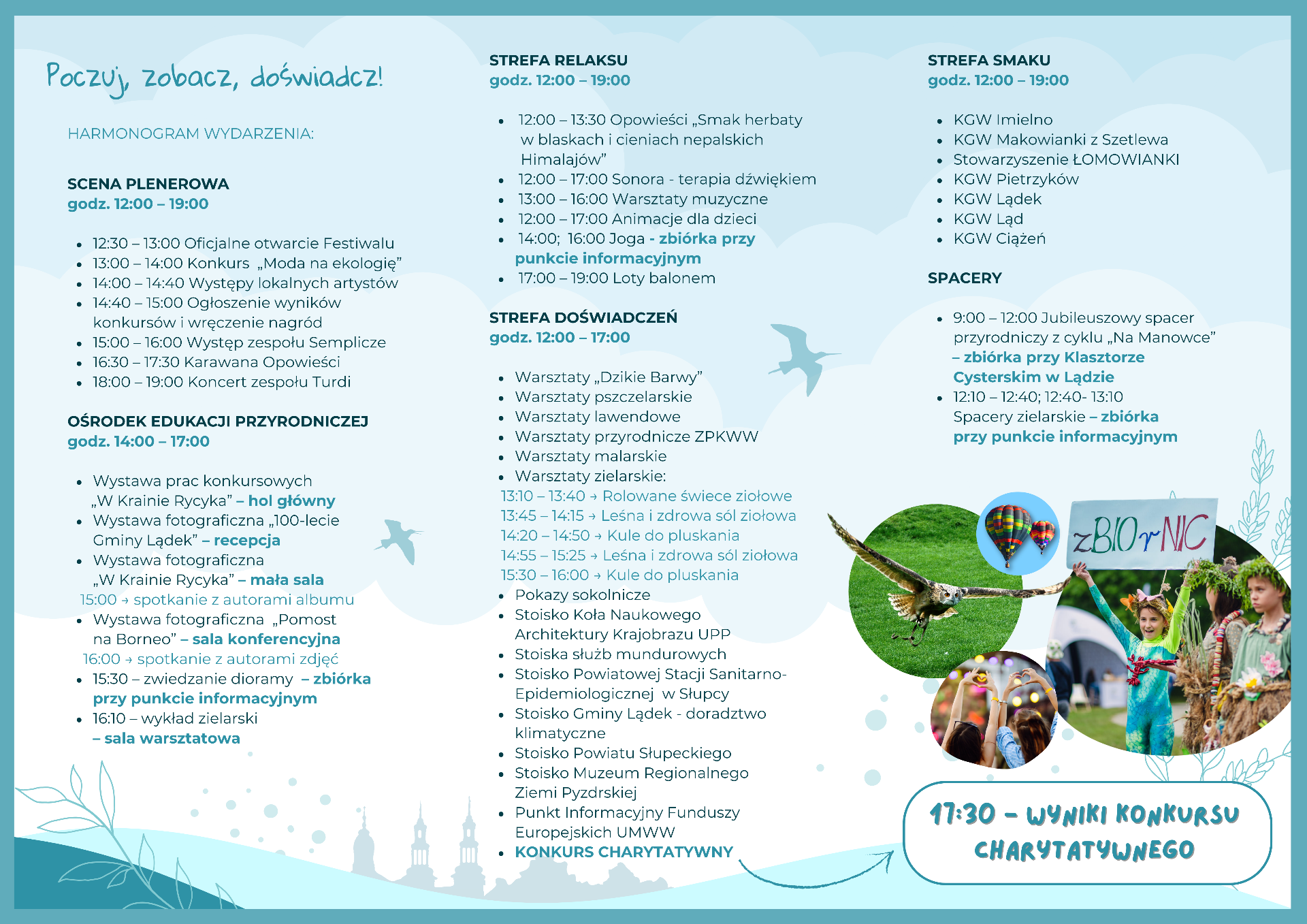Festiwal Krajobrazu- harmonogram 