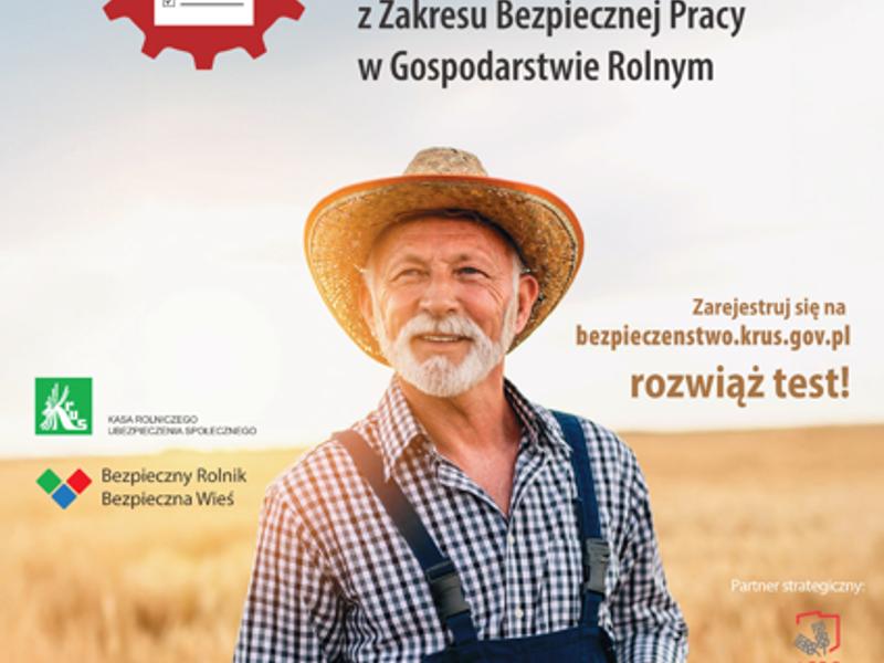 Konkurs online dla rolników KRUS