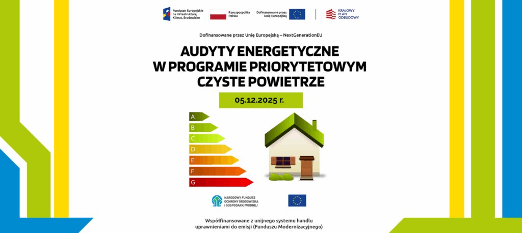 Informacja o organizowanym przez WFOŚiGW w Poznaniu szkoleniu dla audytorów energetycznych