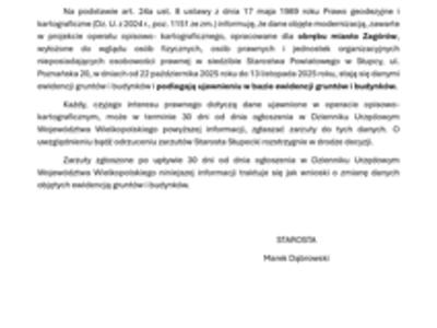 Modernizacja EGiB Zagórów