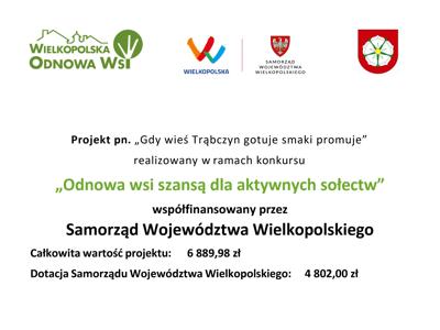 Gdy wieś Trąbczyn gotuje smaki promuje