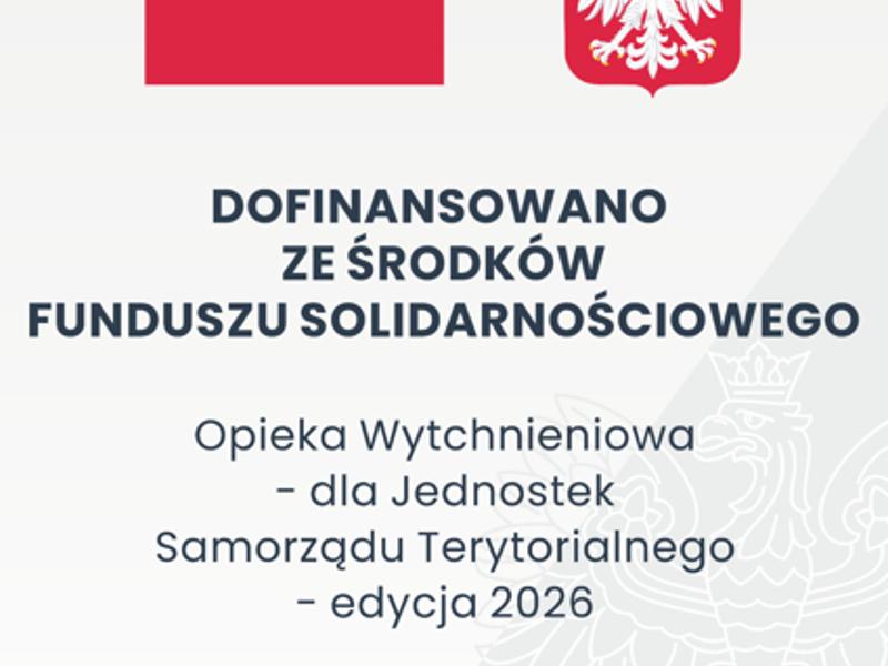 Informacja o otrzymanym dofinansowaniu