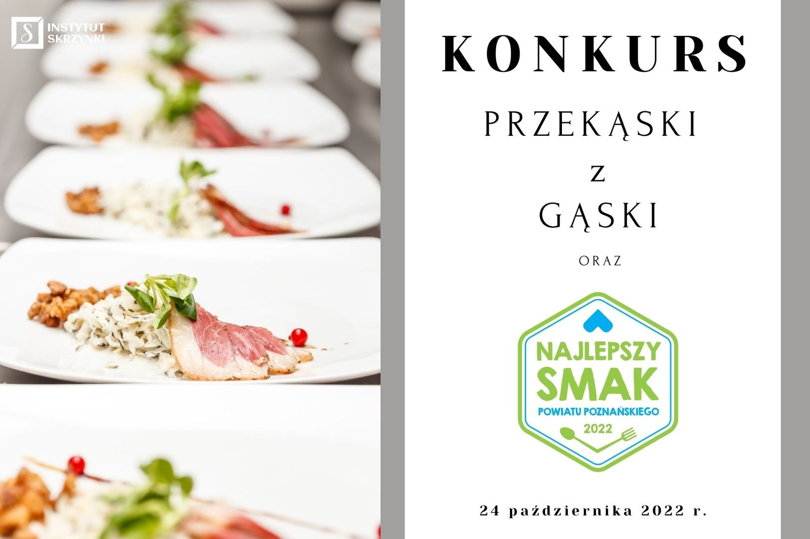 Zdjęcie przedstawiające informację o konkursie "Przekąski z Gąski" 