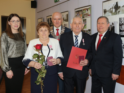 Państwo Jadwiga i Hieronim Franczak
