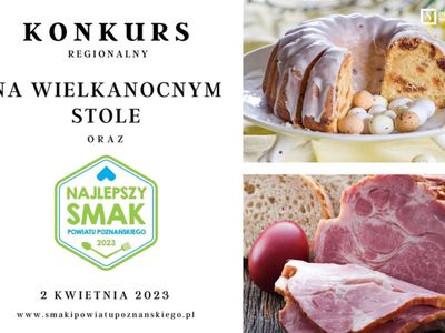 Grafika konkursu "Na Wielkanocnym Stole 2023"