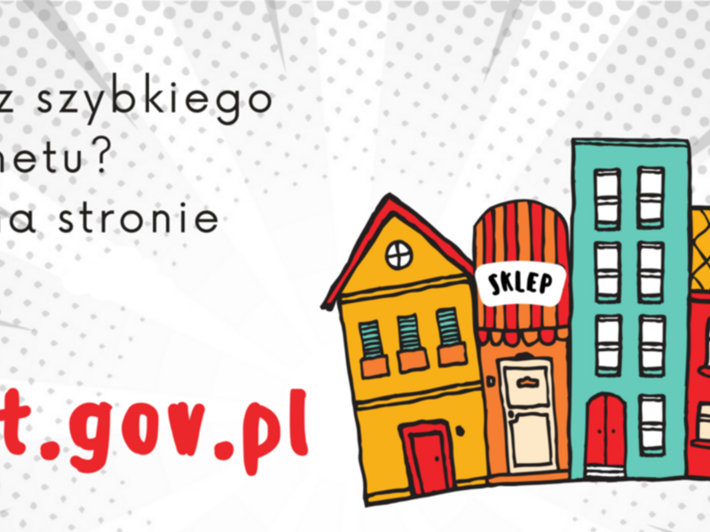 Potrzebujesz szybkiego internetu? Zgłoś to na stronie