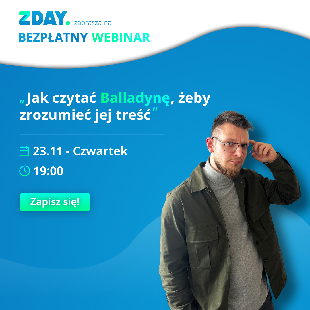 Zaproszenie dla ósmoklasistów - Jak czytać “Balladynę”?
