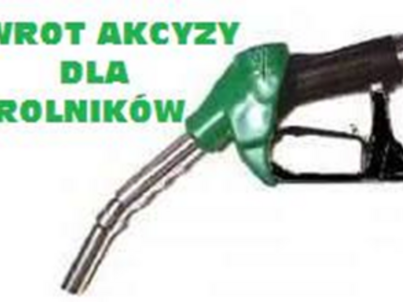 Wnioski o zwrot podatku akcyzowego