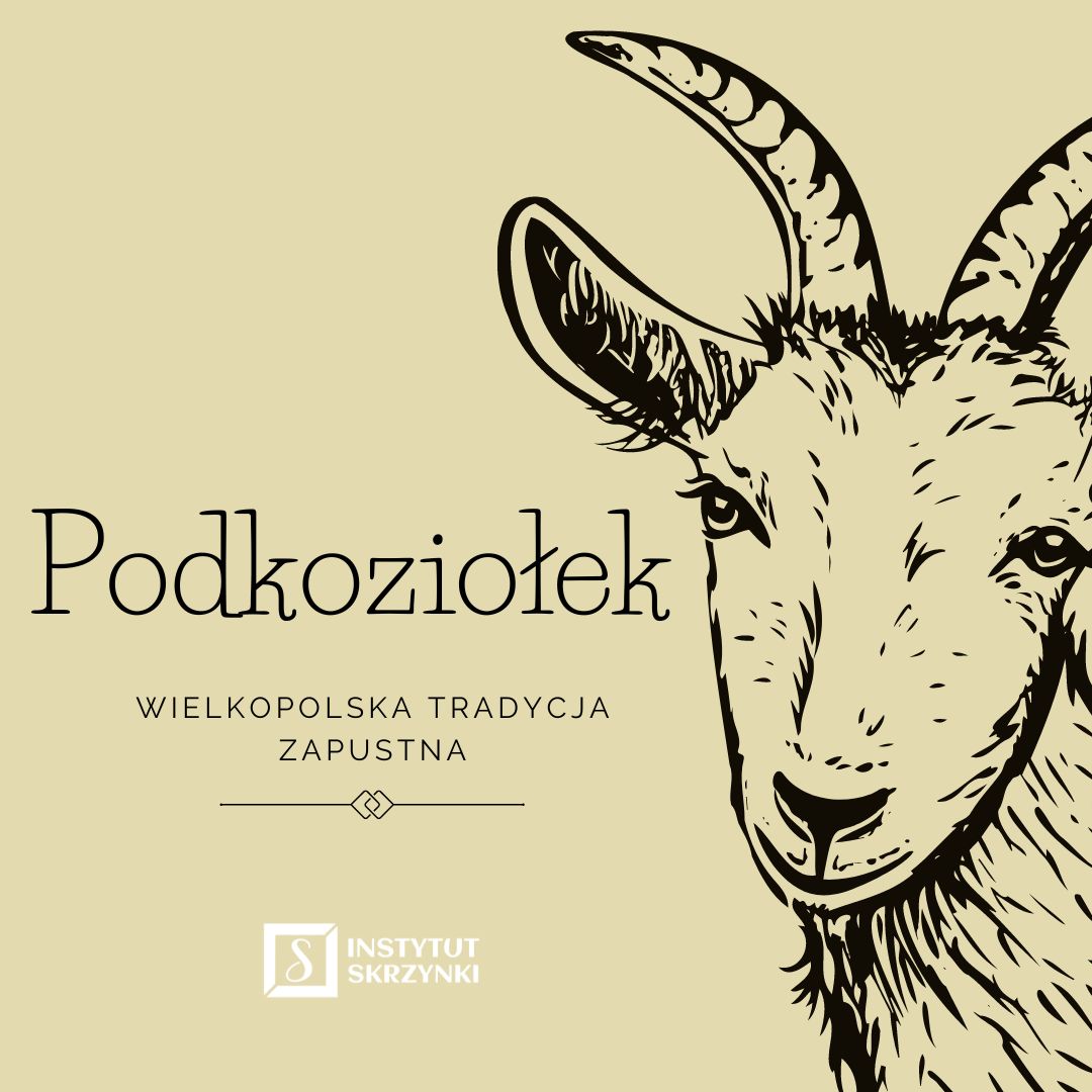 Plakat z rysunkiem koziołka