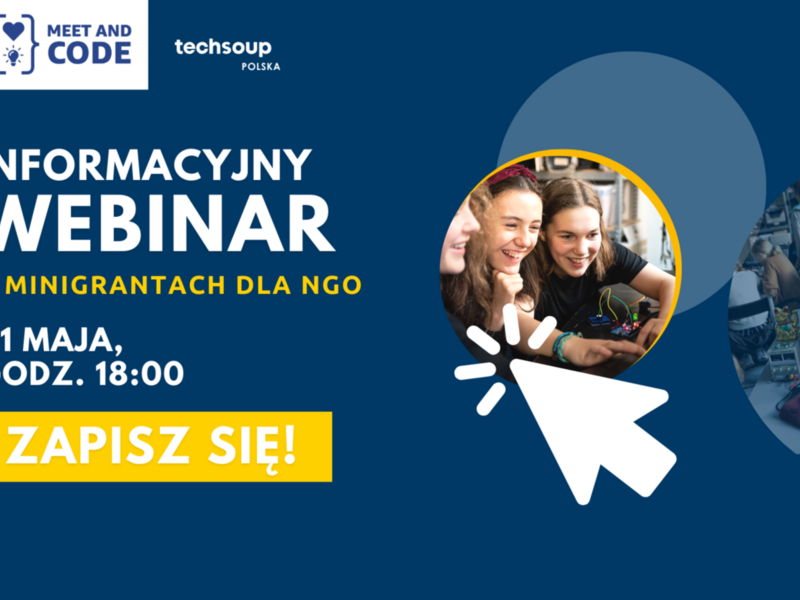 Webinar informacyjny 21 maja o godz.18:00
