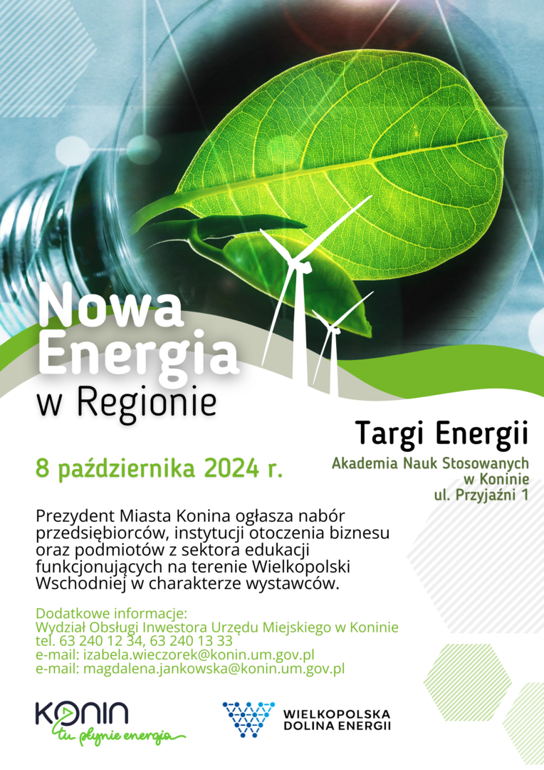 Targi Energii w Koninie, 08.10.2024 r. - Miasto Konin