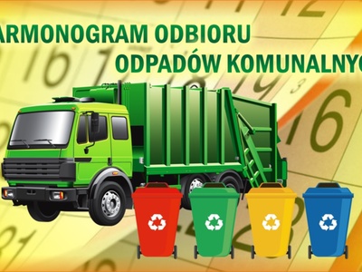 Harmonogram odbioru odpadów komunalnych