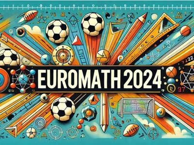 Plakat informujący o konkursie matematycznym