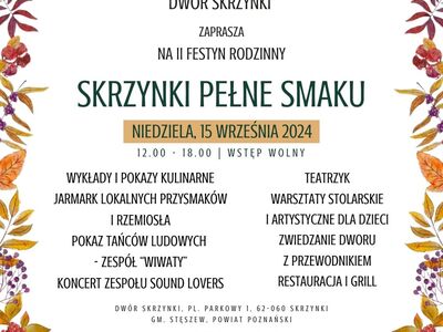 Festyn Rodzinny "Skrzynki pełne smaków"
