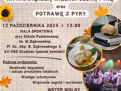 Konkurs "Na największą wielkopolską pyrę oraz potrawę z pyry"
