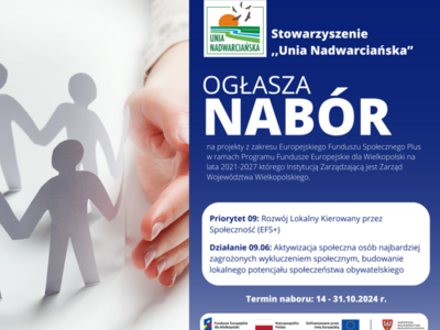 Informacja o Ogłoszeniu Naboru