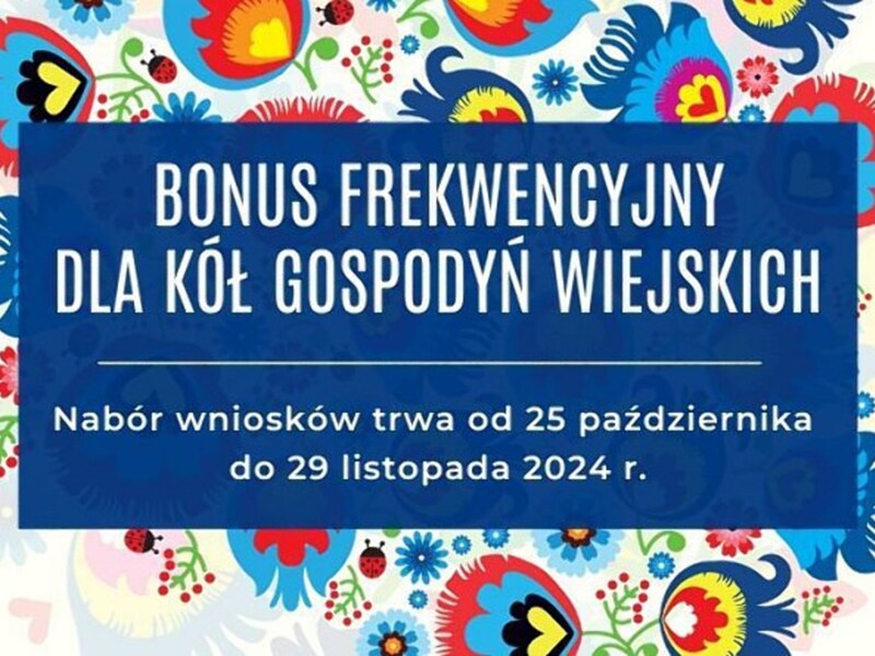 Bon frekwencyjny dla KGW