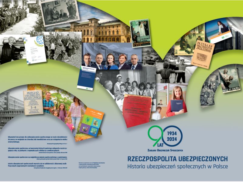 Wystawa z okazji 90-lecia Zakładu Ubezpieczeń Społecznych