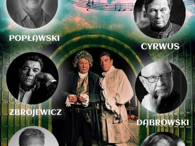 Spektakl teatralny „Kolacja na cztery ręce”.