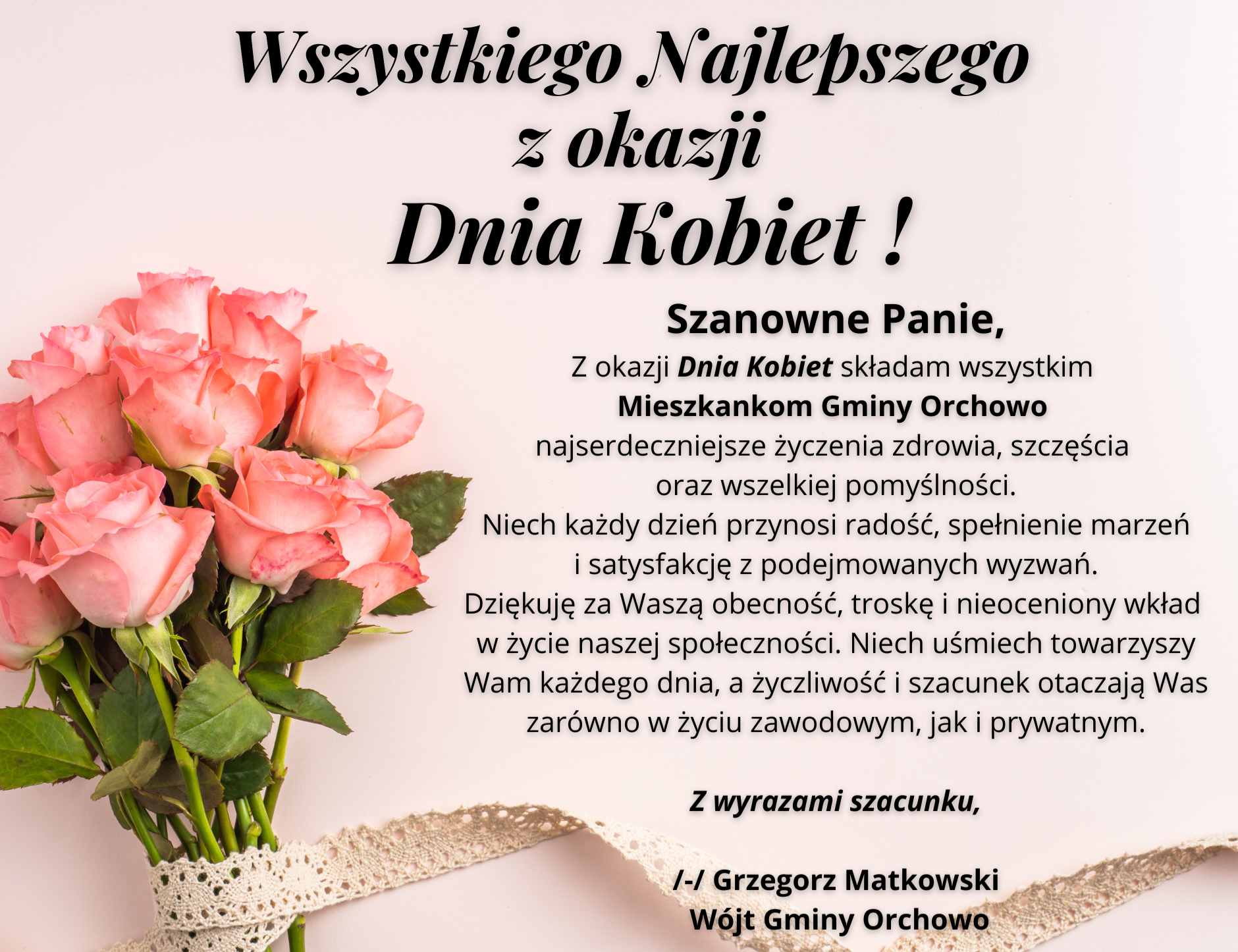 Dzień Kobiet 2025 r.