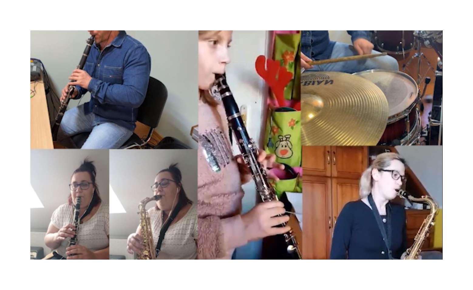 Orchowski Zespół Instrumentalny w utworze : " Panie, dobry jak chleb."
