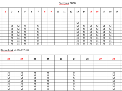ORLIK SIERPIEŃ 2020