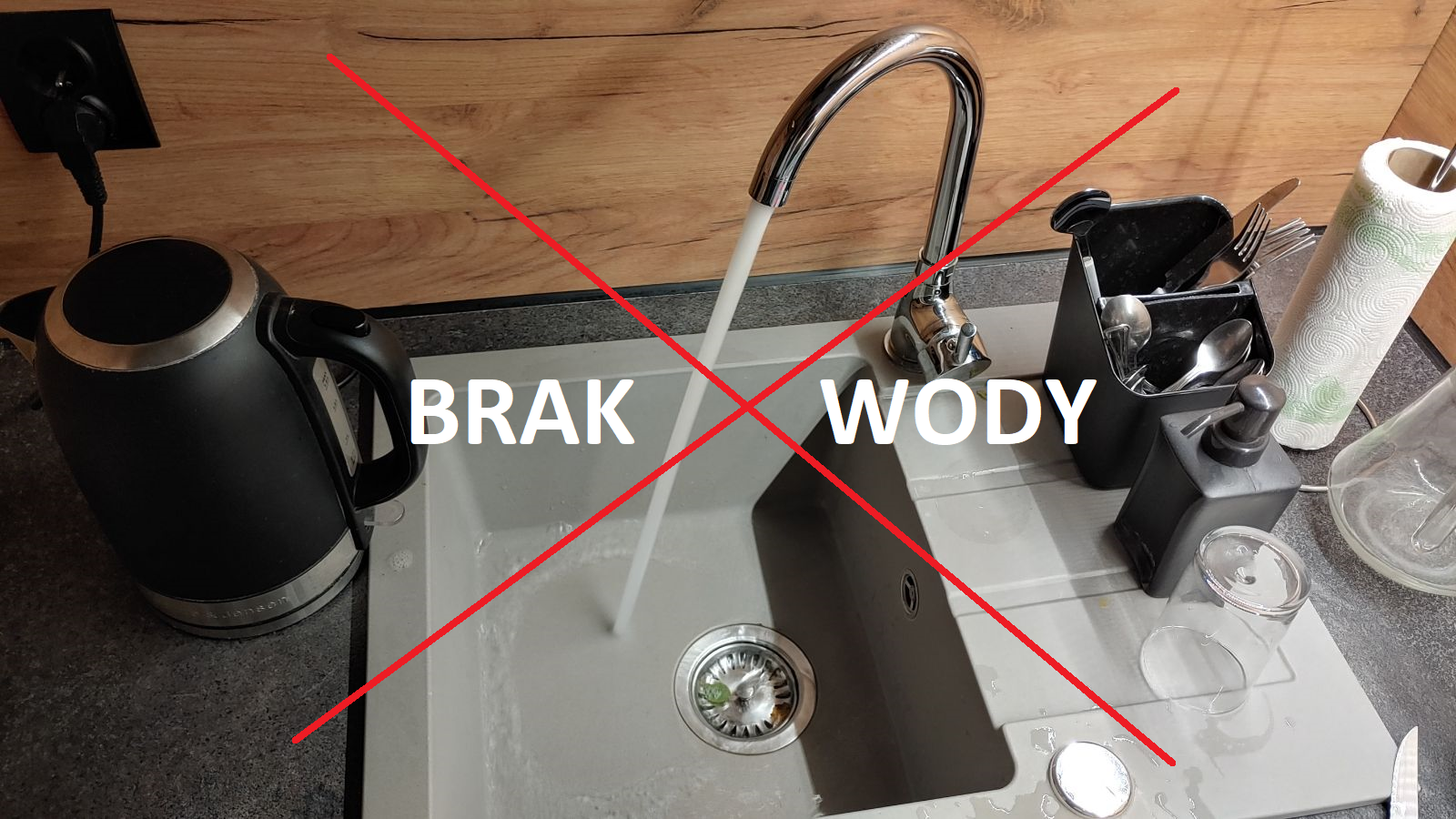 Brak wody