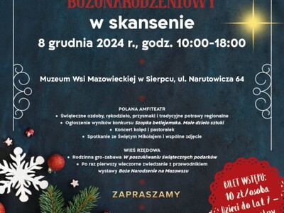Jarmark Bożonarodzeniowy w skansenie