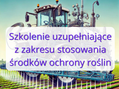 logo szkolenie - środki ochrony roślin