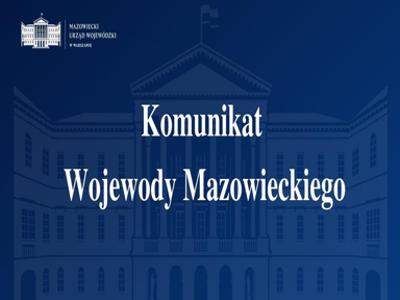 komunikat wojewoda mazowiecki logo