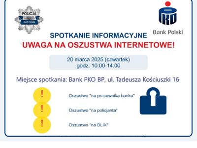 spotkanie grafika oszustwa internegowe