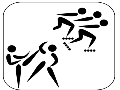 Wrotkarstwo i Taekwon-do   - logo