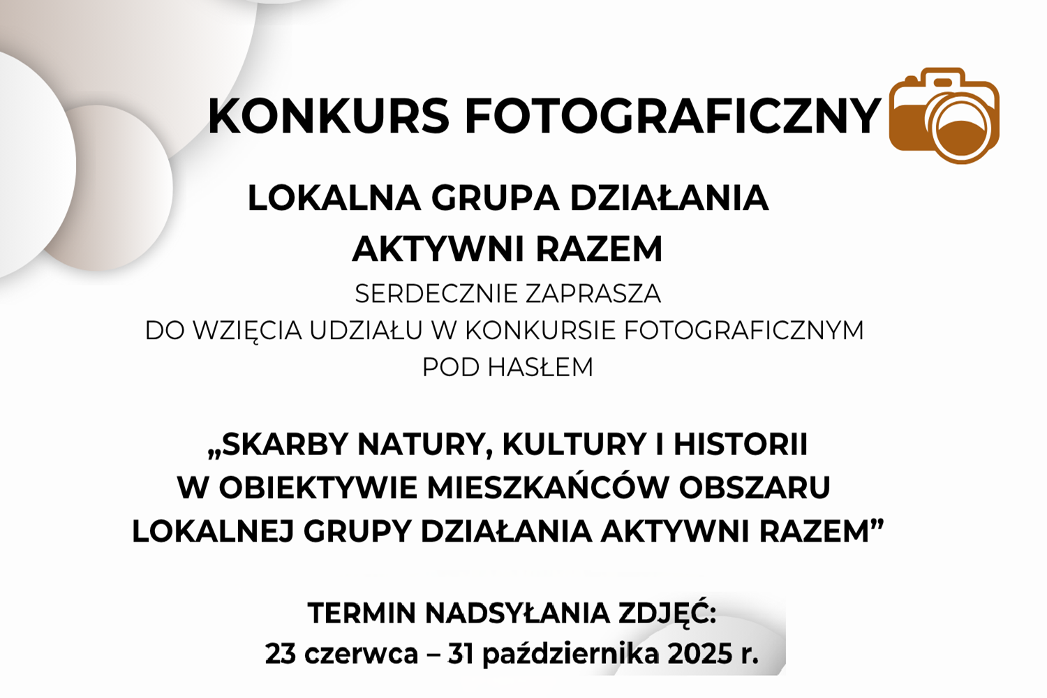 konkurs fotograficzny logo