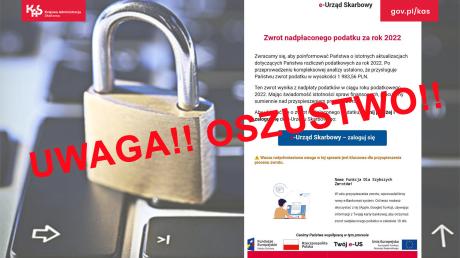 uwaga oszustwo