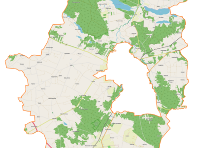 Mapa Gminy Gostynin