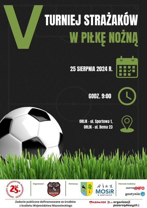 V Turniej Strażaków w piłkę nożną