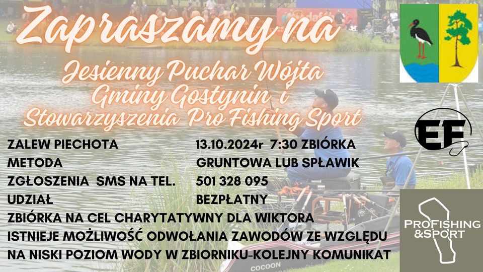 Plakat - Jesienny Puchar Wójta Gminy Gostynin
