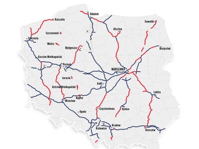 Mapa polski 