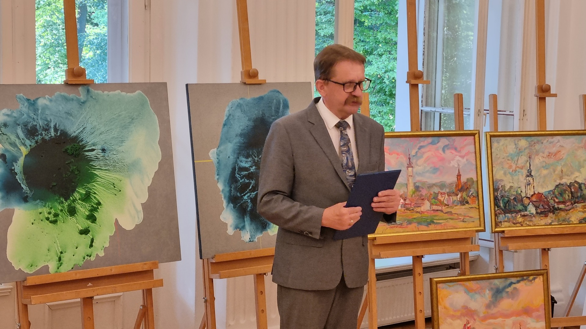 Otwarcie przez Wójta Gminy Gostynin Edmunda Zielińskiego