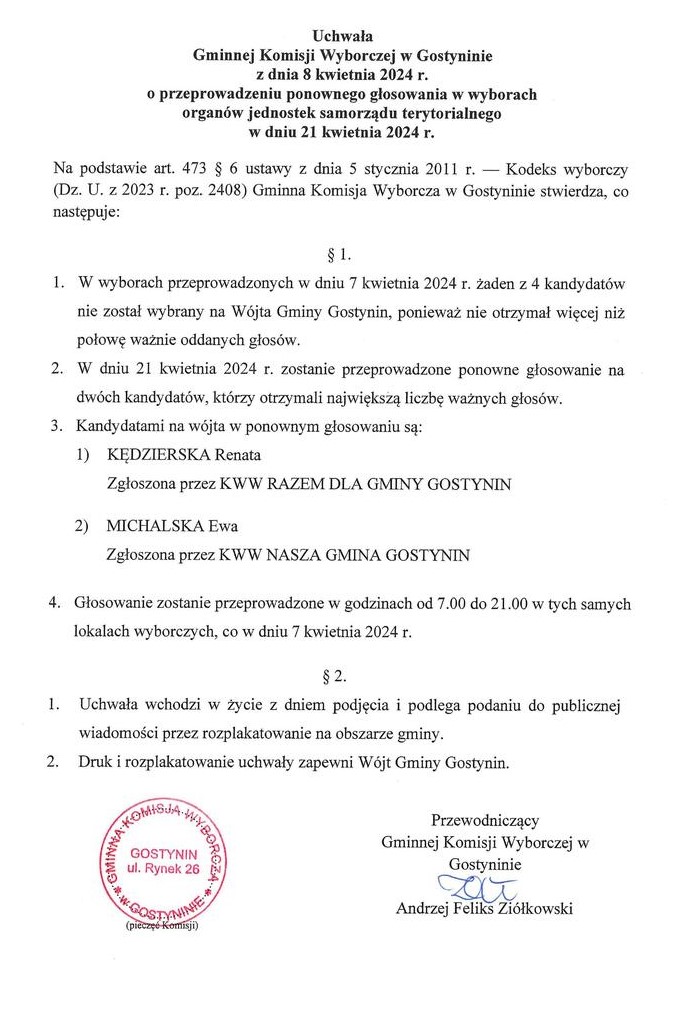 Uchwała