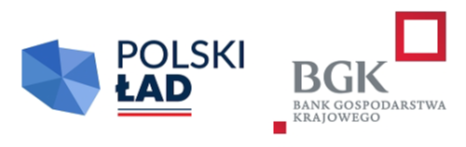 Grafik Polski Ład oraz Bank Gospodarstwa Krajowego