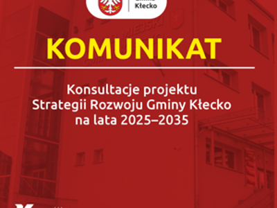 Konsultacje projektu  Strategii Rozwoju Gminy Kłecko  na lata 2025–2035