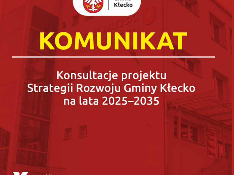 Konsultacje projektu  Strategii Rozwoju Gminy Kłecko  na lata 2025–2035