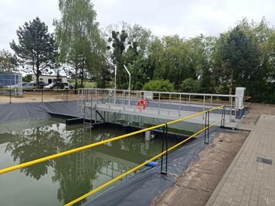 Przebudowa oczyszczalni w Zakrzewie 