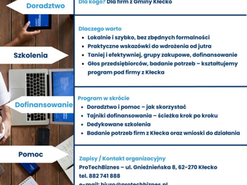 Zaproszenie - Spotkanie dla Przedsiębiorców z Kłecka 24.11.2025 v2