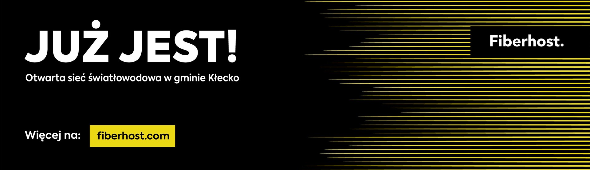 baner promocyjny światłowód