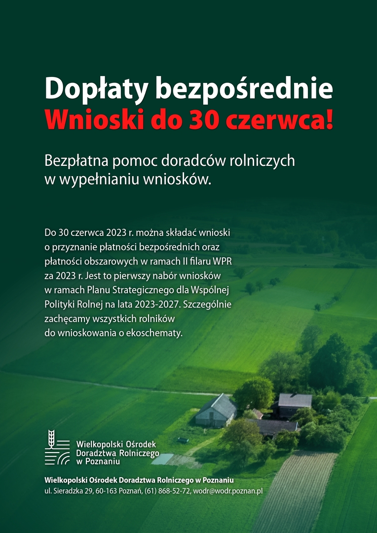 dopłaty bezpośrednie