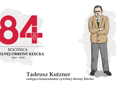 Tadeusz Kutzner zastępca dowódcy cywilnej obrony Kłecka